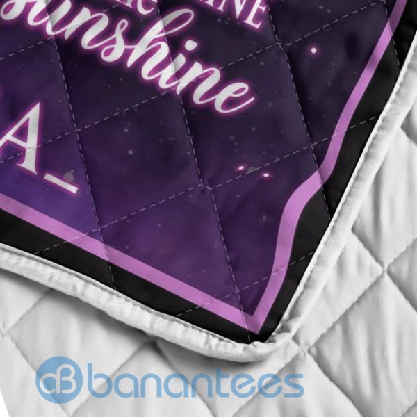 To My Beautiful Granddaughter Butterfly Quilt Blanket Quilt Product Photo