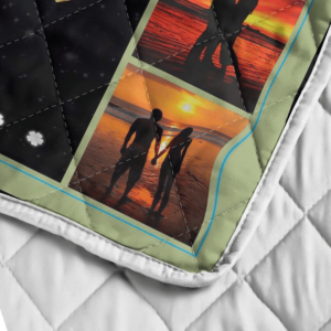 To My Beautiful Wife No Matter What Happens Blanket Quilt Product Photo