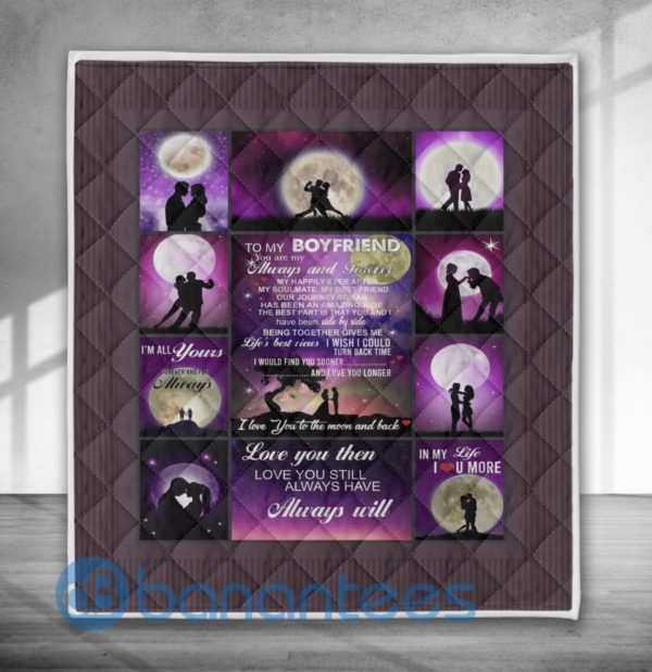 To My Boy Friends Blanket Quilt Product Photo