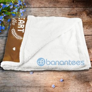 To My Dad I Love You Your Daughter Lion Sherpa Blanket Product Photo
