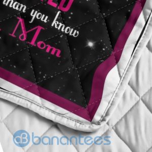 To My Daughter Always Remember You Are Braver Than You Believe Blanket Quilt Product Photo