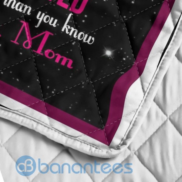 To My Daughter Always Remember You Are Braver Than You Believe Blanket Quilt Product Photo