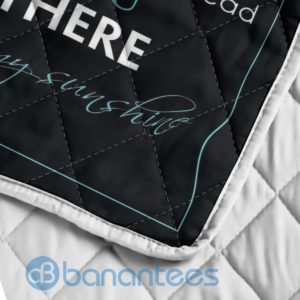 To My Daughter Believe In Yourrself Blanket Quilt Product Photo