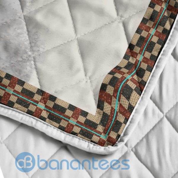To My Daughter From Dad Never Forget That I Love You Lion Blanket Quilt Product Photo