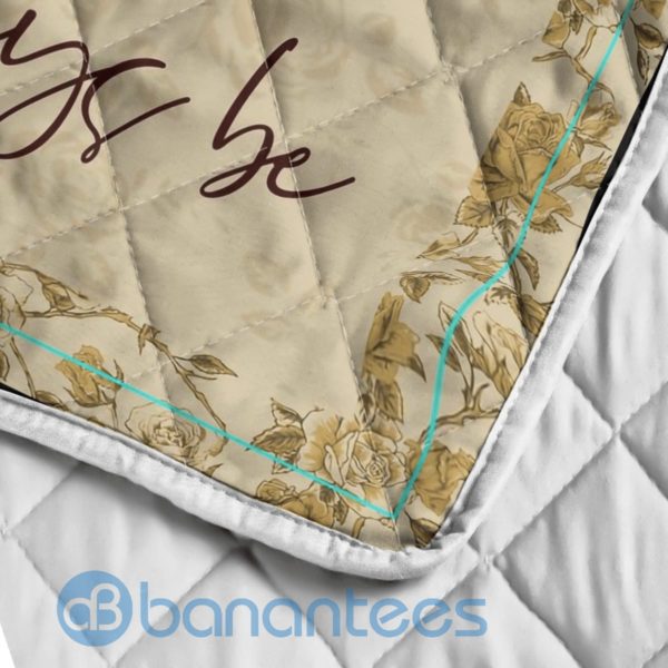 To My Daughter From Mom Blanket Quilt Product Photo
