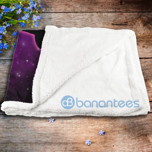 To My Daughter I Love You Forever And Always Love Dad Sherpa Blanket Product Photo