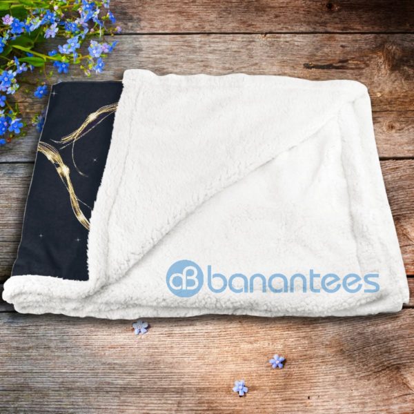 To My Daughter I Love You Forever And Always Sherpa Blanket Product Photo