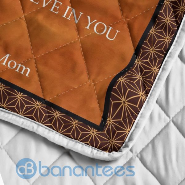 To My Daughter I Love You Hereford Cattle Blanket Quilt Product Photo