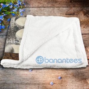 To My Daughter I Love You Lion Sherpa Blanket Product Photo