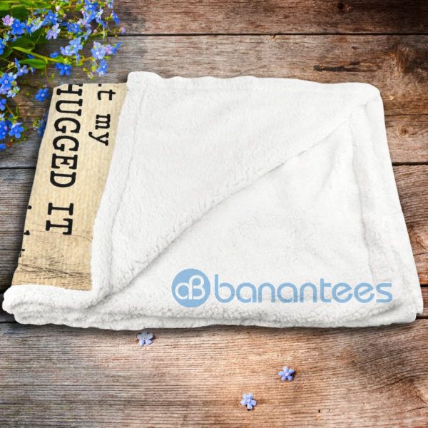 To My Daughter I Love You So Much Sherpa Blanket Product Photo