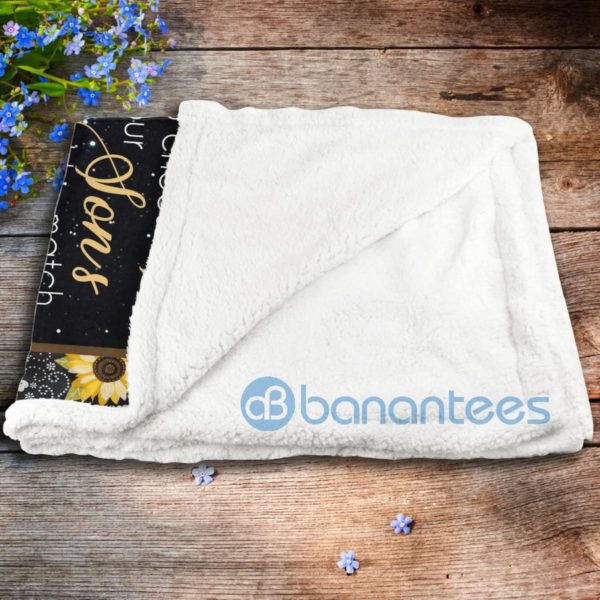 To My Daughter In Law Sloth Sherpa Blanket Product Photo