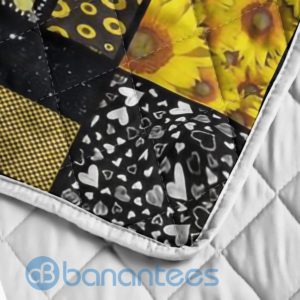 To My Daughter In Law Sunflower Blanket Quilt Product Photo