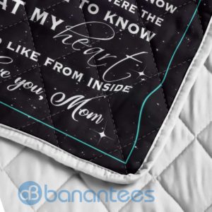To My Daughter Just Remember That I Love You More Than You?ll Ever Know Quilt Blanket Quilt Product Photo