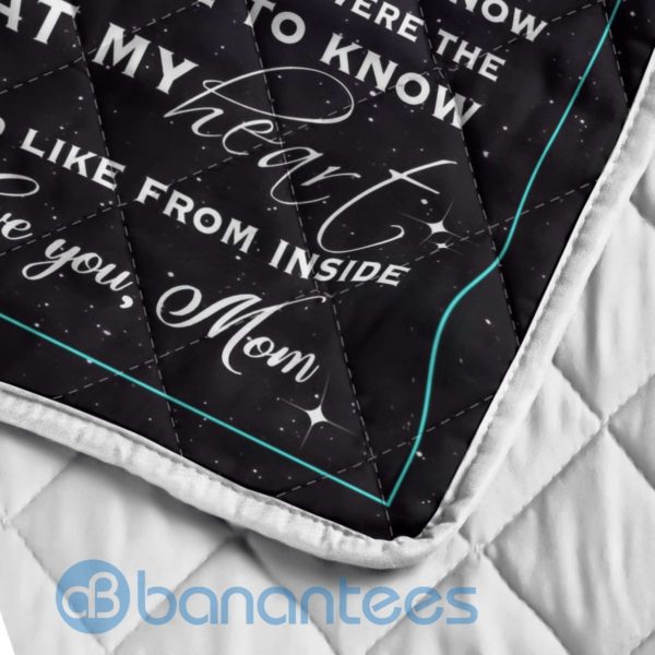 To My Daughter Just Remember That I Love You More Than You?ll Ever Know Quilt Blanket Quilt Product Photo