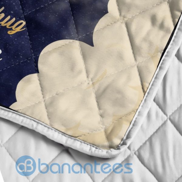 To My Daughter Never Forget How Much I Love You Lion Quilt Blanket Product Photo