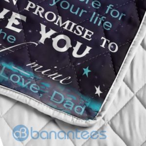 To My Daughter Never Forget That I Love You Lion Blanket Quilt Product Photo