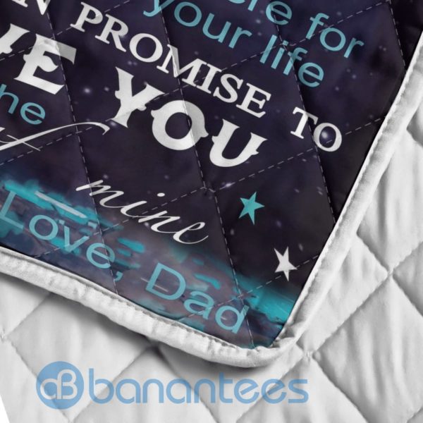 To My Daughter Never Forget That I Love You Lion Blanket Quilt Product Photo