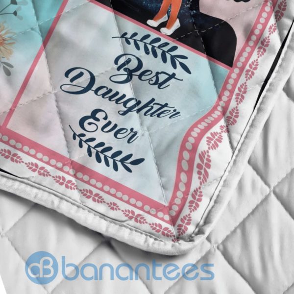 To My Daughter Queen Design Blanket Quilt Product Photo