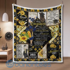 To My Daughter Seniors Quilt Blanket Product Photo