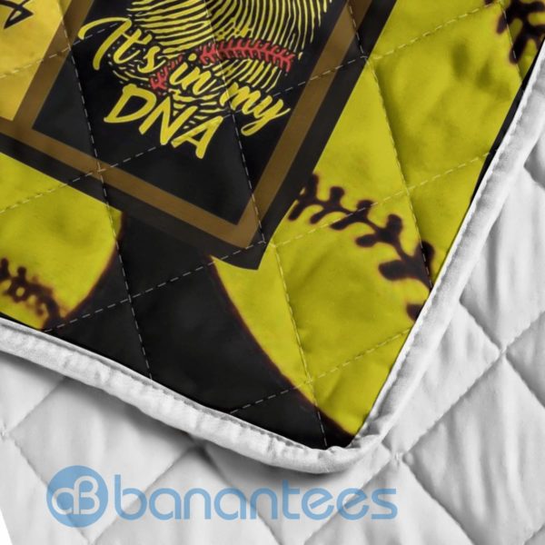 To My Daughter Soft Ball Design Blanket Quilt Product Photo