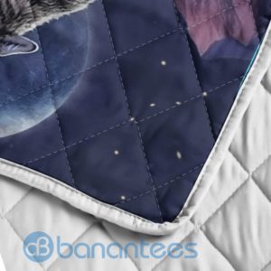 To My Daughter This Old Wolf Will Always Have You Back Quilt Blanket Quilt Product Photo