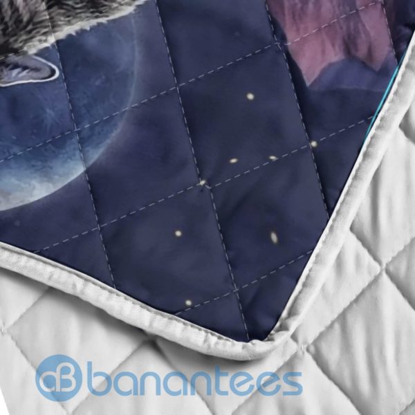 To My Daughter This Old Wolf Will Always Have You Back Quilt Blanket Quilt Product Photo