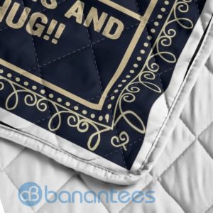 To My Daughter Whenever You Feel Overwhelmed Butterfly Quilt Blanket Quilt Product Photo