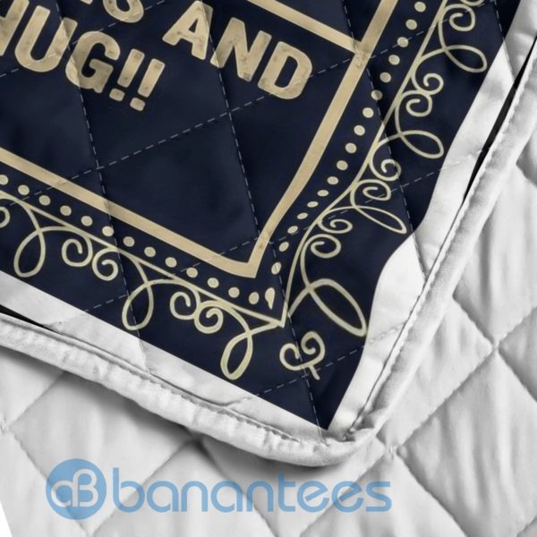 To My Daughter Whenever You Feel Overwhelmed Butterfly Quilt Blanket Quilt Product Photo