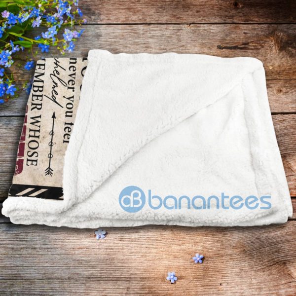 To My Daughter You Always Be My Baby Girl Sherpa Blanket Product Photo