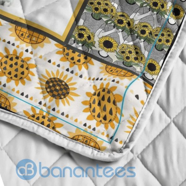 To My Daughter You Are My Sunshine Elephant Blanket Quilt Product Photo