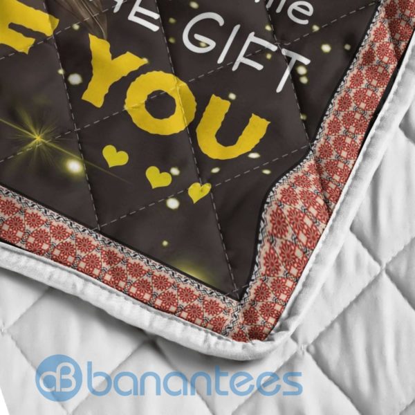 To My Dear Daughter In Law Rose Blanket Quilt Product Photo