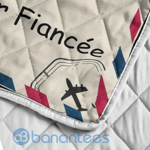 To My Fiance I Wissh I Could Turn Back The Clock Blanket Quilt Product Photo