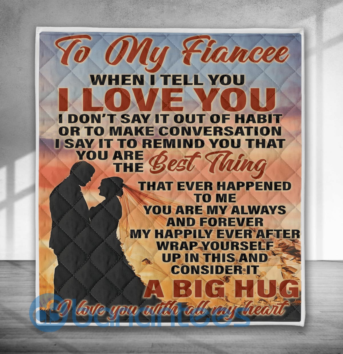 to-my-fiancee-i-love-you-blanket-quilt-1-R6Oe0.jpg To My Fiancee I Love You Blanket Quilt Product Photo