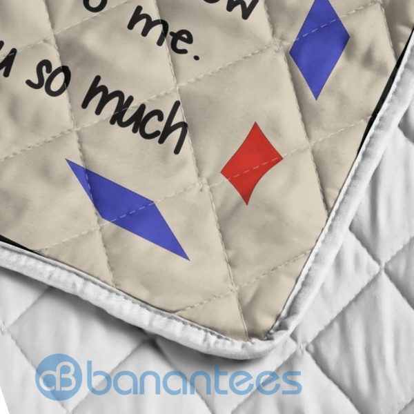 To My Future Wife I Was A Little To Be Your Heart Airl Mail Letter Blanket Quilt Product Photo