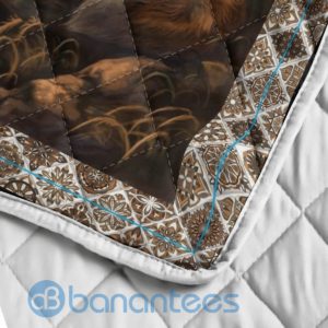 To My Gergeous Wife I Love You Fox Blanket Quilt Product Photo