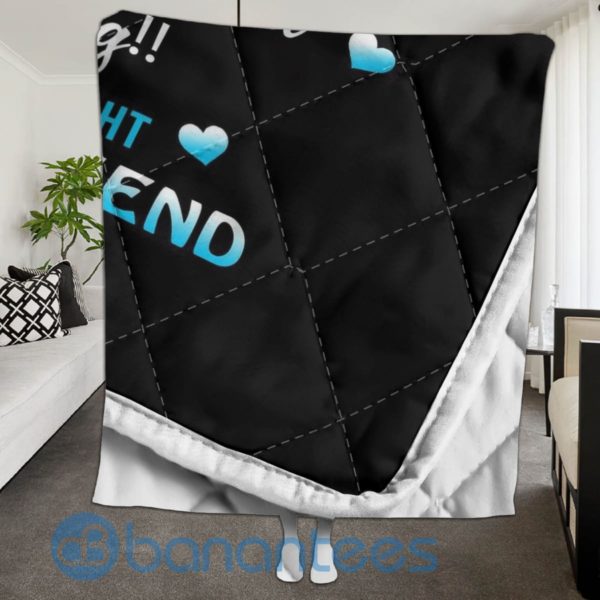 To My Girlfriend You Are My Love Quilt Blanket Quilt Product Photo