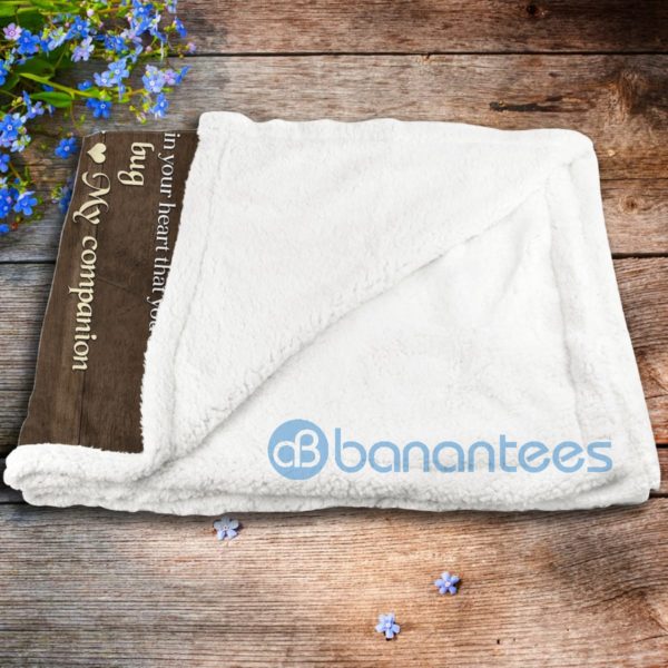 To My Gorgeous Wife Goodnight Baby And Sleep Tight Lion Sherpa Blanket Product Photo