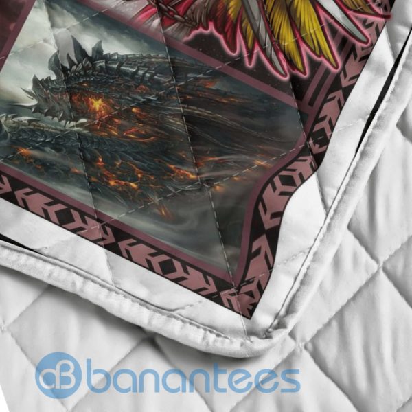 To My Granddaughter Dragon Quilt Blanket Quilt Product Photo