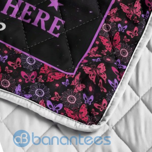 To My Granddaughter From Grandma Remember That Grandma Love You Blanket Quilt Product Photo