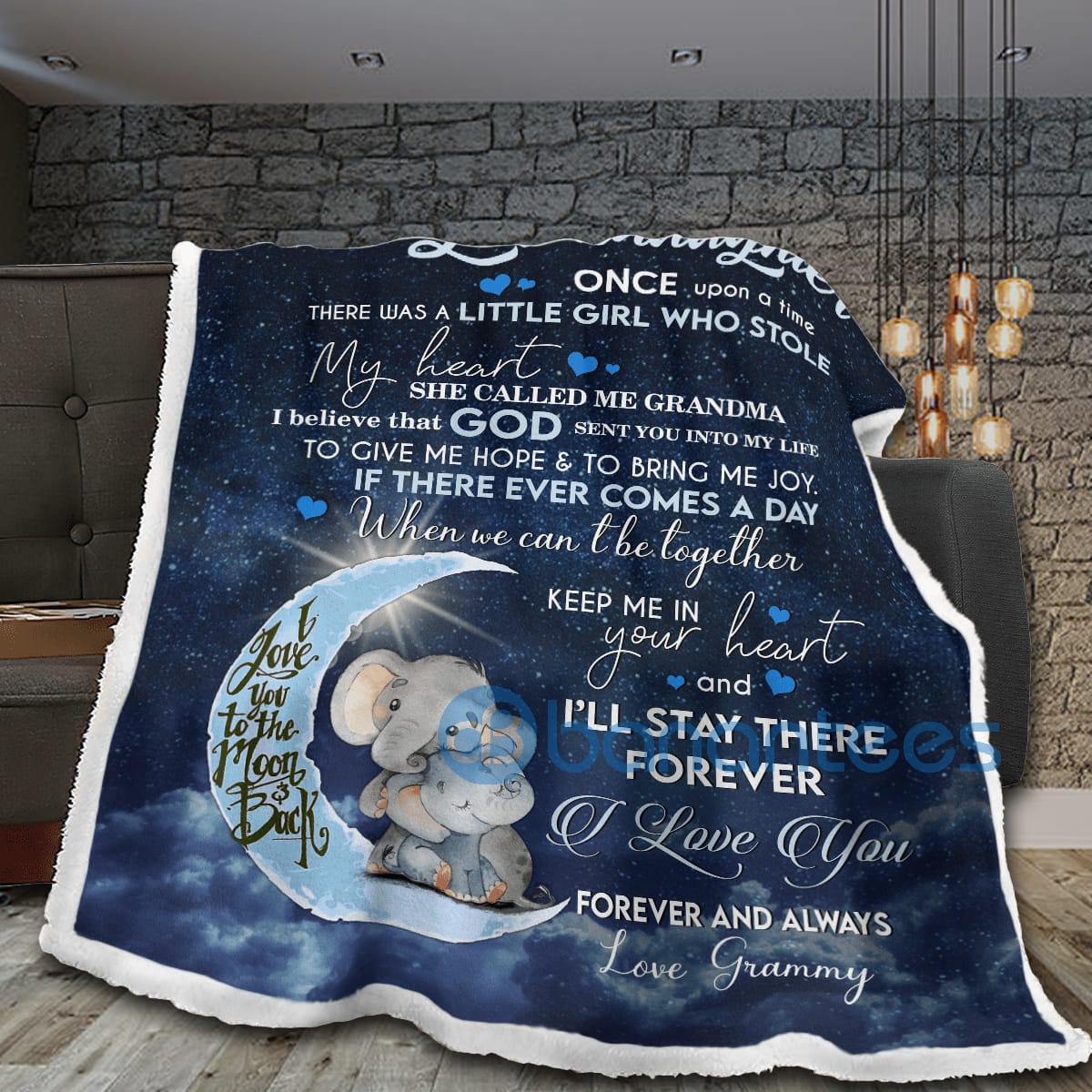 to-my-granddaughter-i-will-stay-there-forever-elephant-sherpa-blanket-2-FDMnd.jpg To My Granddaughter I Will Stay There Forever Elephant Sherpa Blanket Product Photo