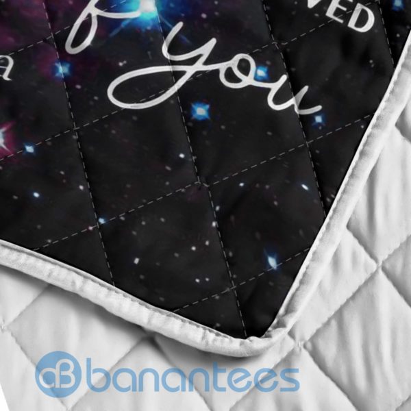 To My Granddaughter I Wish You The Strength, Love, Your Grandpa Blanket Quilt Product Photo