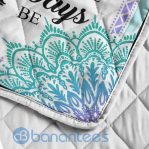 To My Granddaughter Love Grandma Blanket Quilt Product Photo