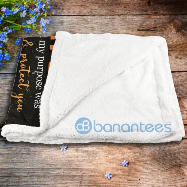 To My Granddaughter Sunflower Elephant Sherpa Blanket Product Photo