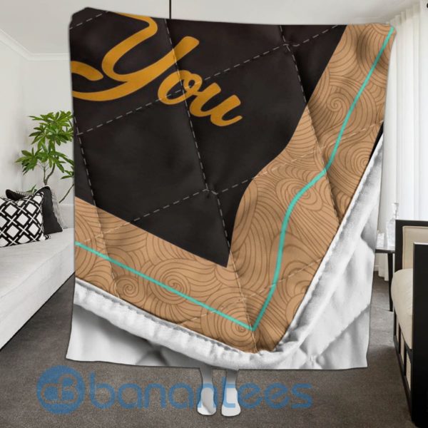 To My Husband From Your Wife I Love You Quilt Blanket Quilt Product Photo