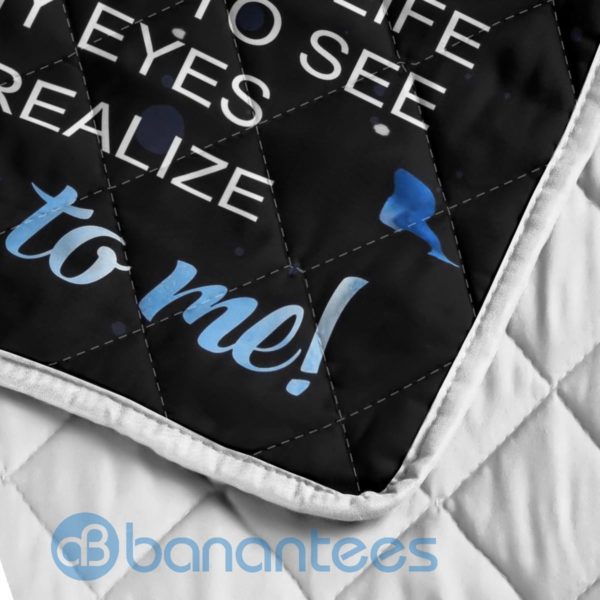 To My Husband I Love You Quilt Blanket Product Photo