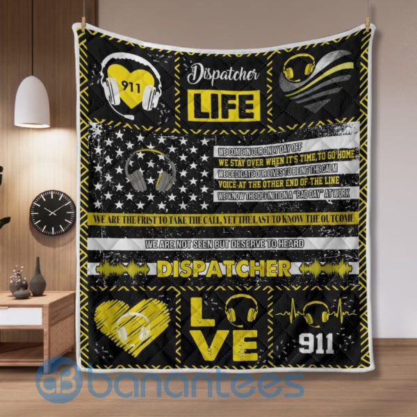 To My Life Dispatcher Quilt Blanket Quilt Product Photo