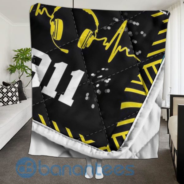 To My Life Dispatcher Quilt Blanket Quilt Product Photo