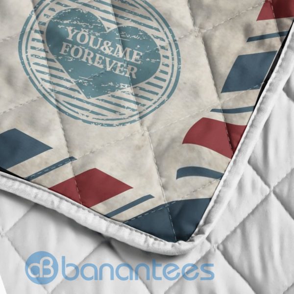 To My Loving Mom I Love You Letter Blanket Quilt Product Photo