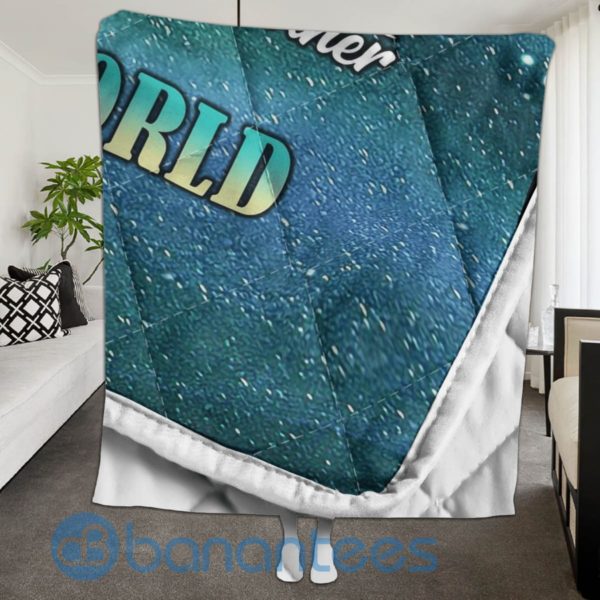 To My Loving Mom Wolf Quilt Blanket Quilt Product Photo