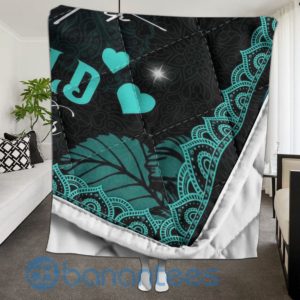 To My Loving The World Dolphin Quilt Blanket Quilt Product Photo